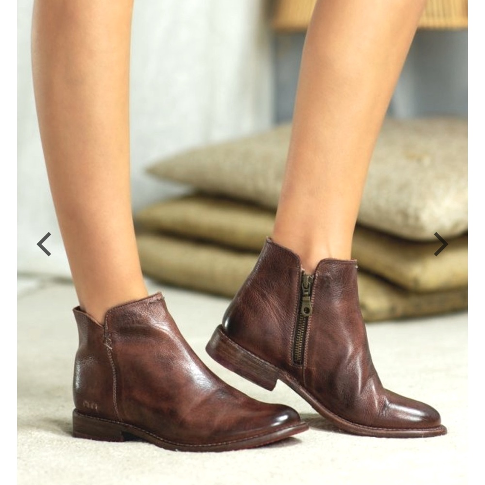 Bed Stu Yurisa Teak Rustic Ankle Boots
